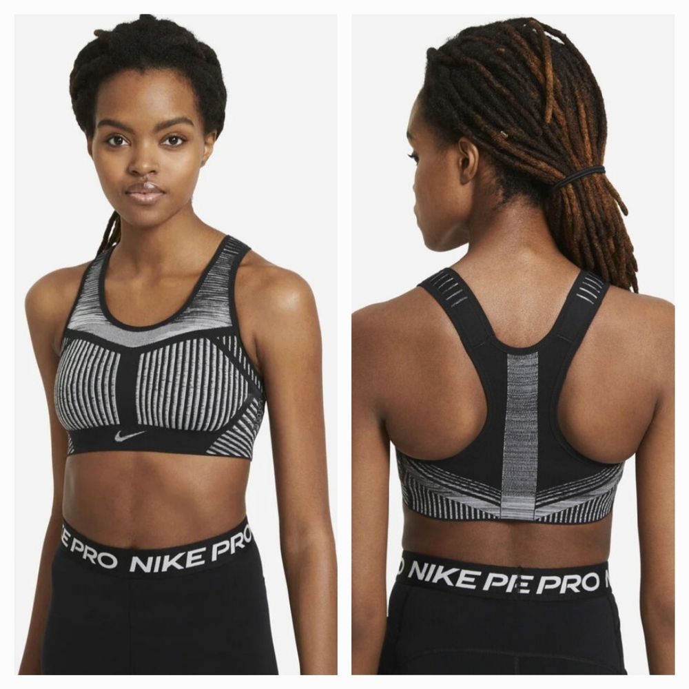 Nike Flyknit Sports Bra Women's Size‎ M – Black AJ4047-014